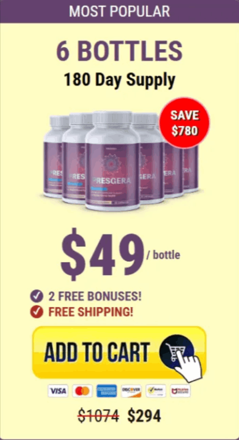 Presgera price 6 bottle